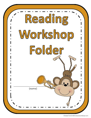 Fern Smith's Classroom Ideas Rock Star Monkey Themed Daily Work Folder Covers for Elementary Teachers at TeacherspayTeachers.