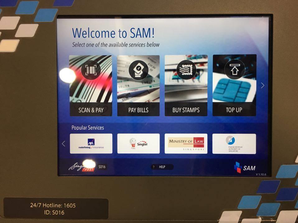 Gulfmann ATM Collection SINGAPORE New SAM Machine