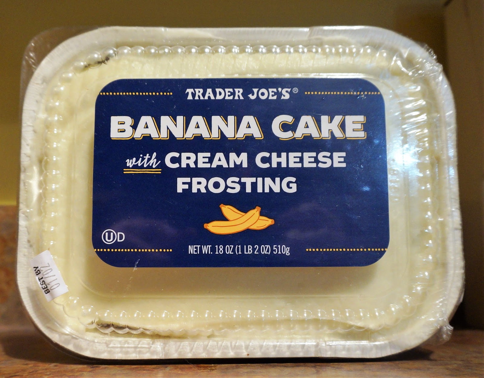Exploring Trader Joe's Trader Joe's Banana Cake With Cream Cheese Frosting