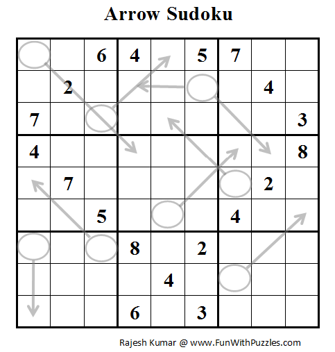 Arrow Sudoku (Daily Sudoku League #52)