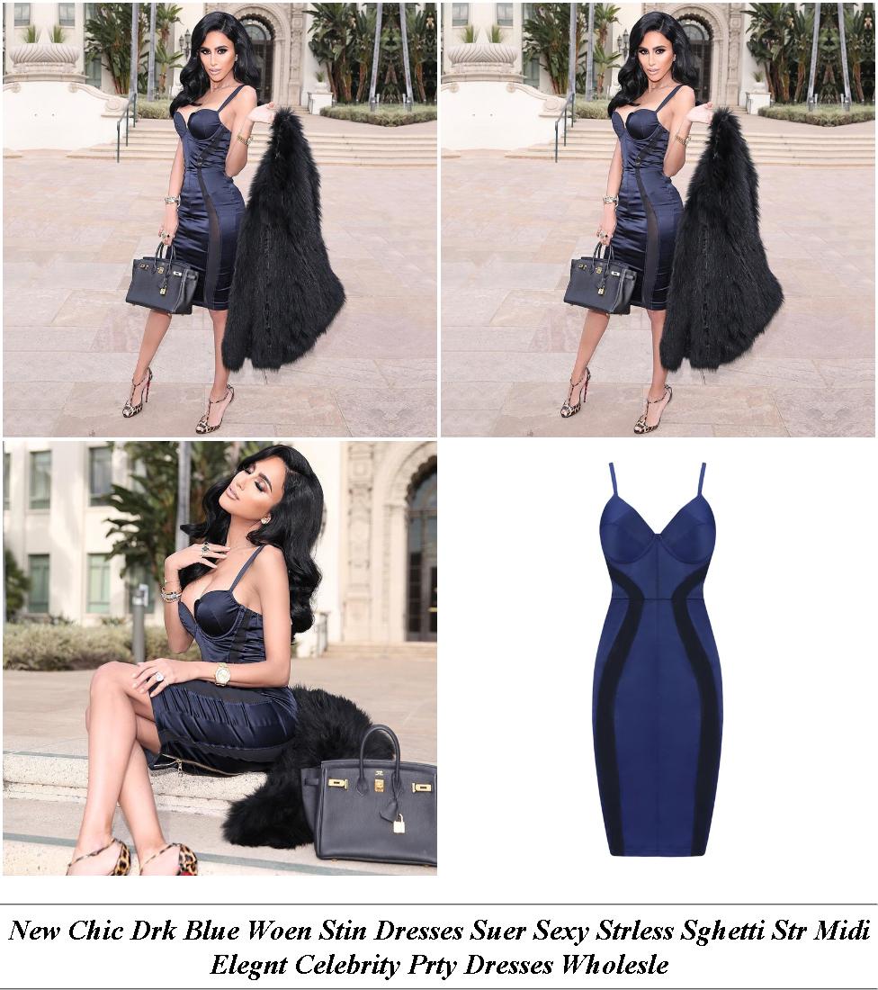 Night Long Dresses - Womens Summer Clothes Clearance - Gray And White Dresser