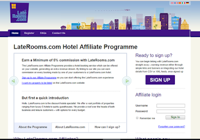 LateRooms offers flexible affiliate programme that fits every business