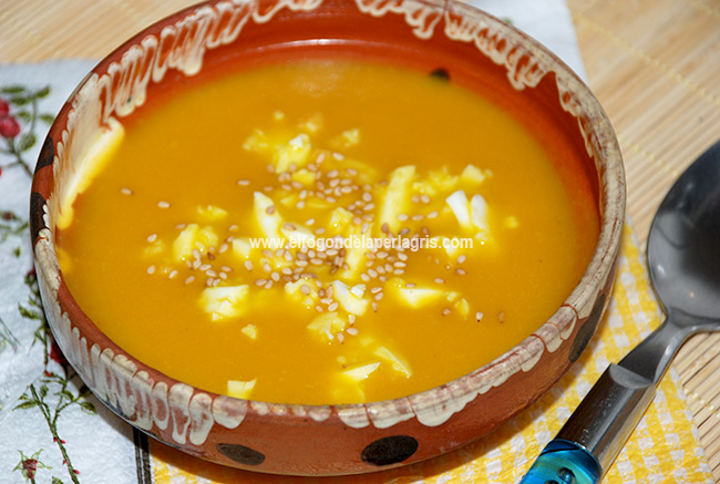 Crema de zanahorias Crema de zanahorias