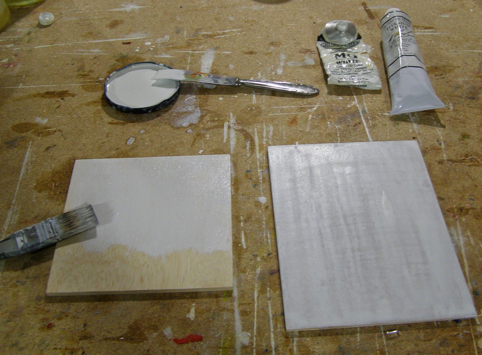 Melissa Imossi Contemporary Realist Art Panel Preparation How I oil