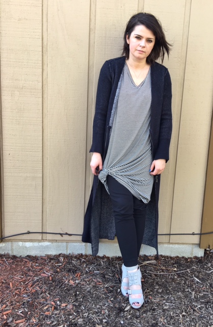 super long cardigan