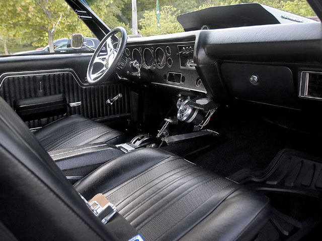 Interior 1970 Chevrolet Chevelle SS 396 Hardtop Coupe.