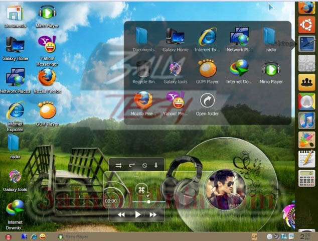تحميل ويندوز اكس بي xp معدله &#8211; نسخة windows Galaxy xp
