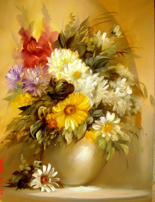 16 Amazing Flower Paintings by Szechenyi Szidonia