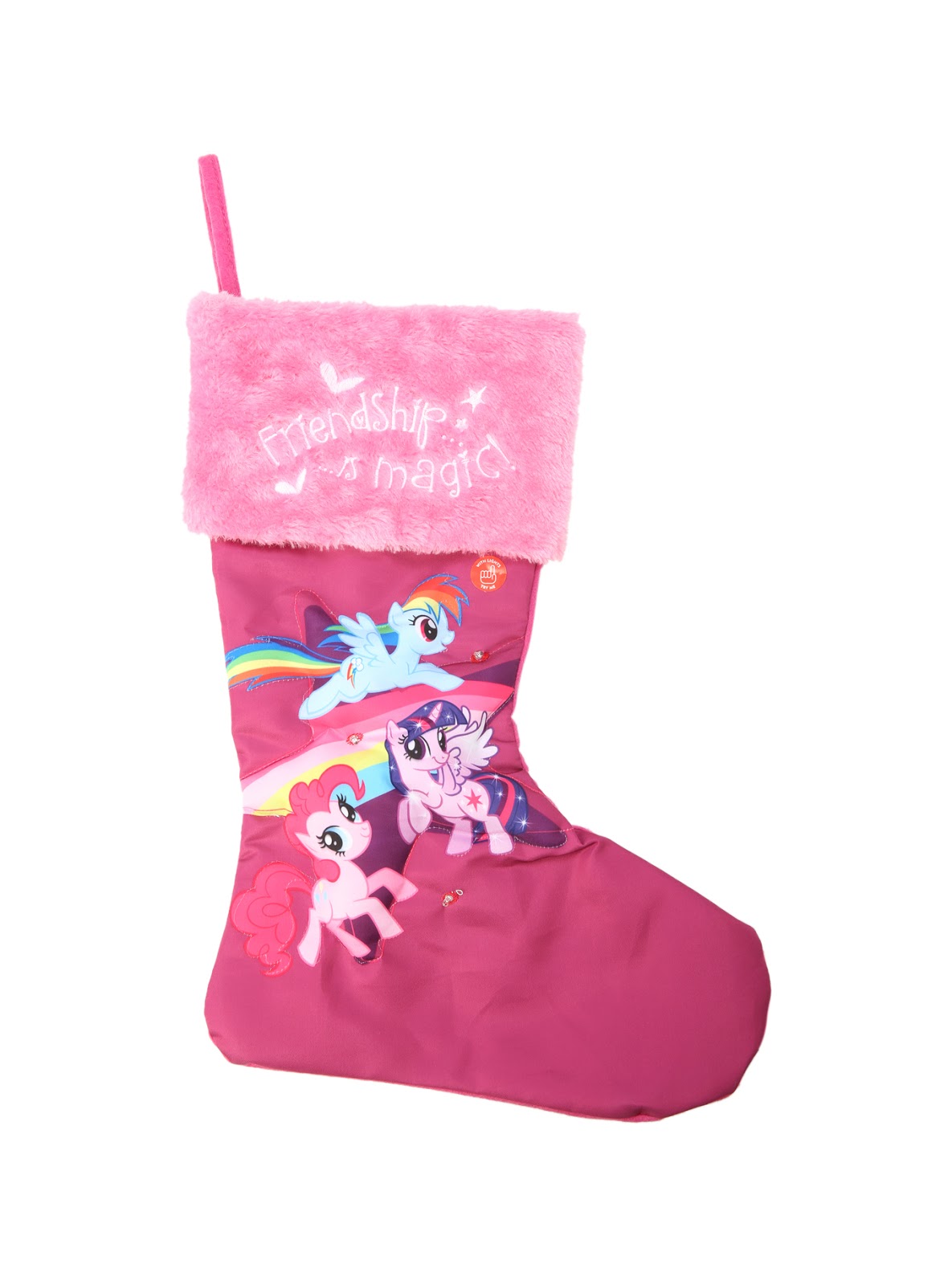 Online Exclusive MLP LightUp Stocking on Hot Topic site MLP Merch