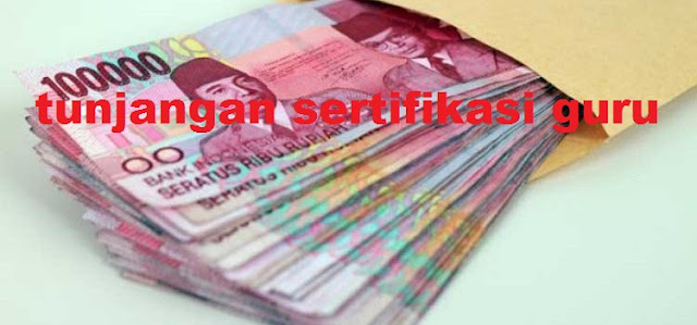 Hasil gambar untuk TUNJANGAN PROFESI GURU