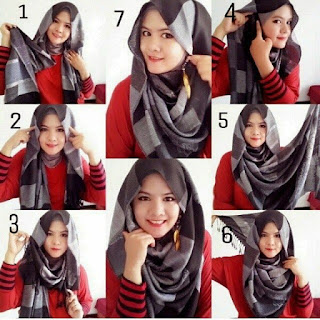 Foto Tutorial Cara Memakai Jilbab Pashmina Foto Tutorial Cara Memakai Jilbab Pashmina