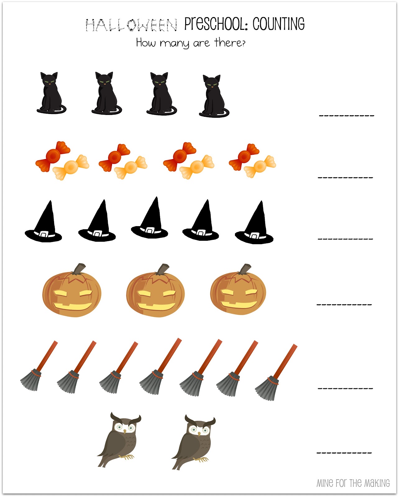 Free Printables Halloween Activities