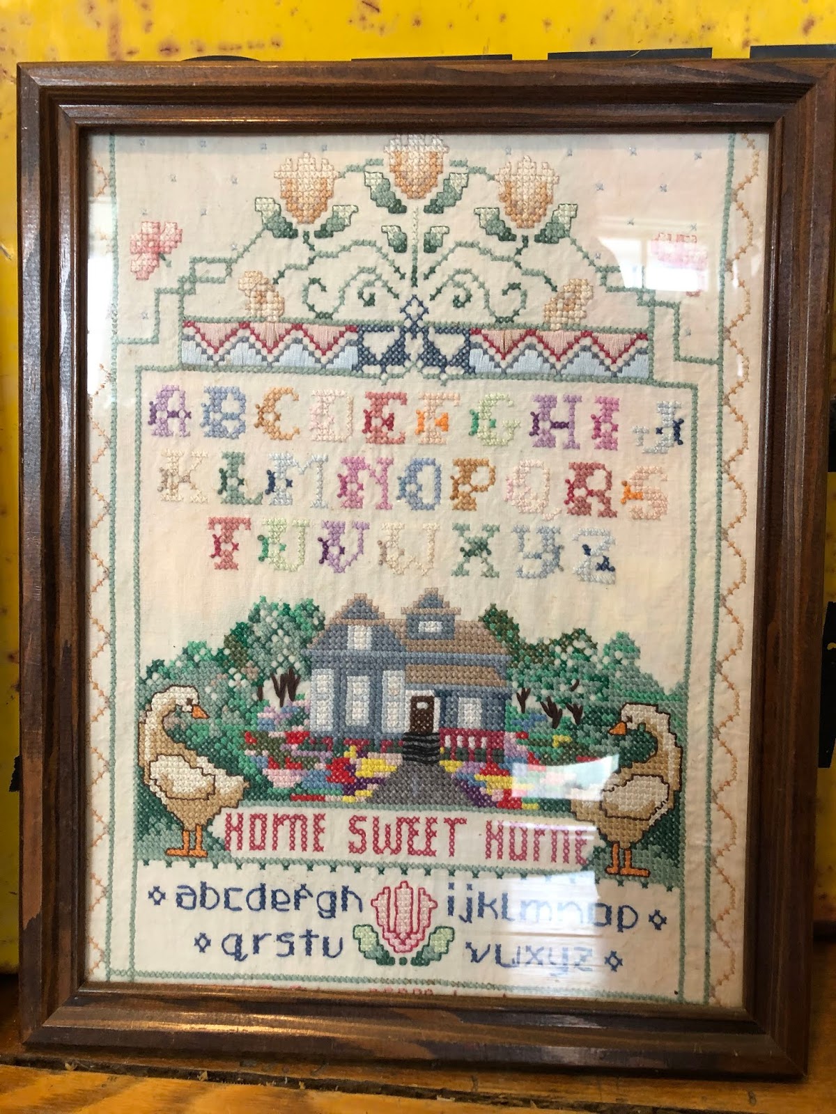 OldFashioned Hobbies Cross Stitch