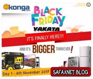 Konga Black Friday Day 1 Yakata Deals November 6th 2017 Konga Black Friday Day 1 Yakata Deals November 6th 2017