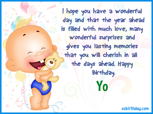 Yo Happy birthday Yo Happy birthday