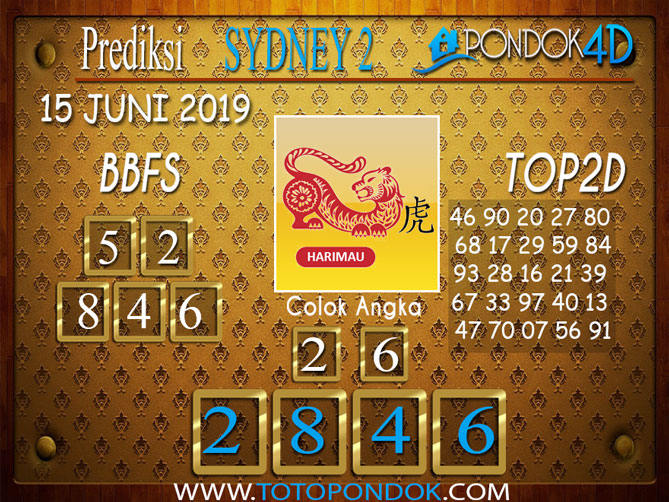 Prediksi Togel PERAK PONDOK4D 15 JUNI 2019