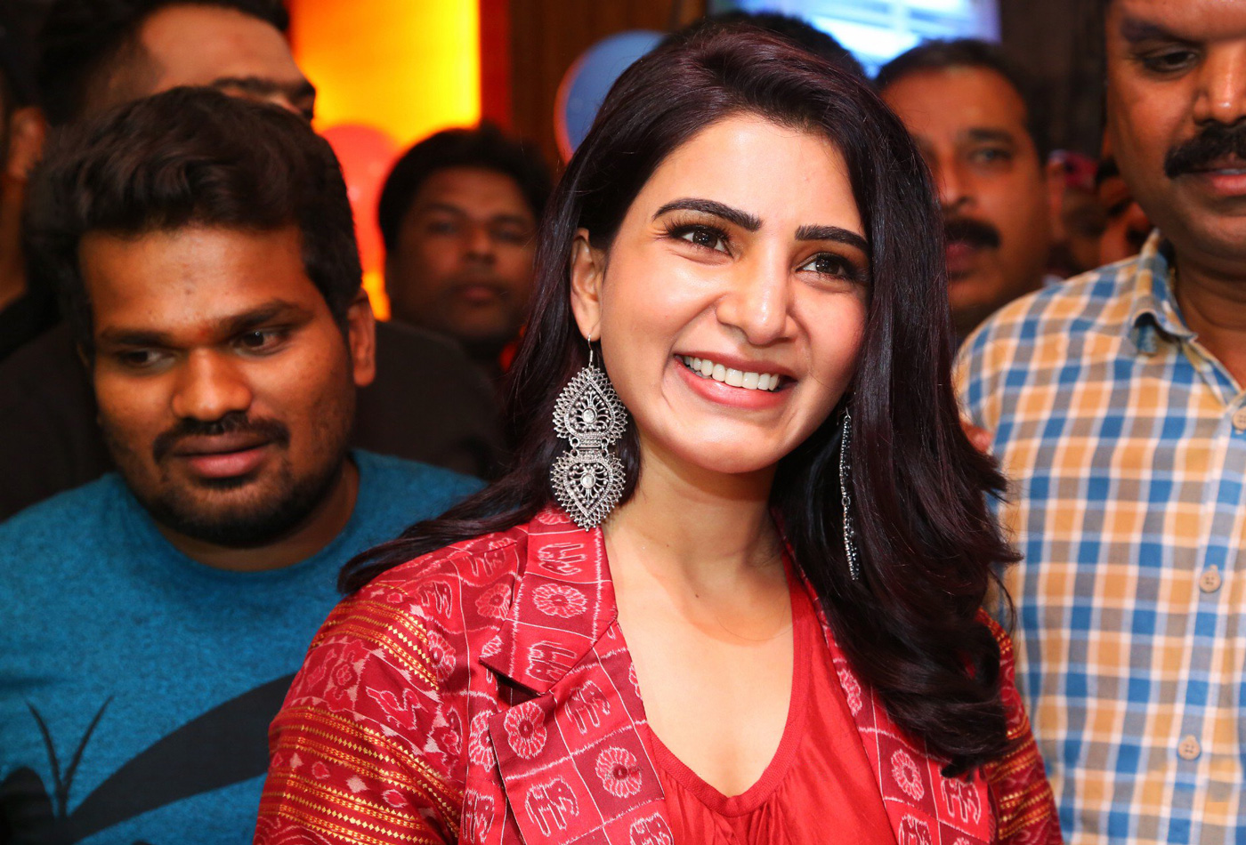 Samantha Akkineni stills from Cafe Bahar Restaurant Launch