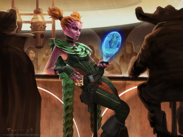 As ilustrações de fantasia e ficção científica com toques de Star Wars de Aurore Folny Aurore Folny artstation deviantart arte ilustrações fantasia ficção científica star wars games