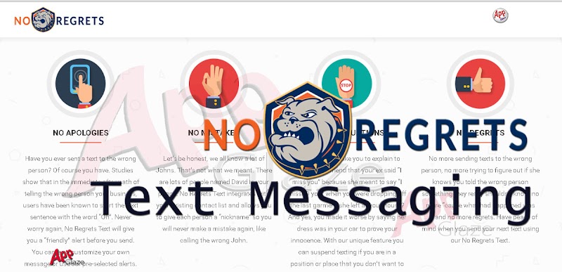 No Regrets Text Messaging