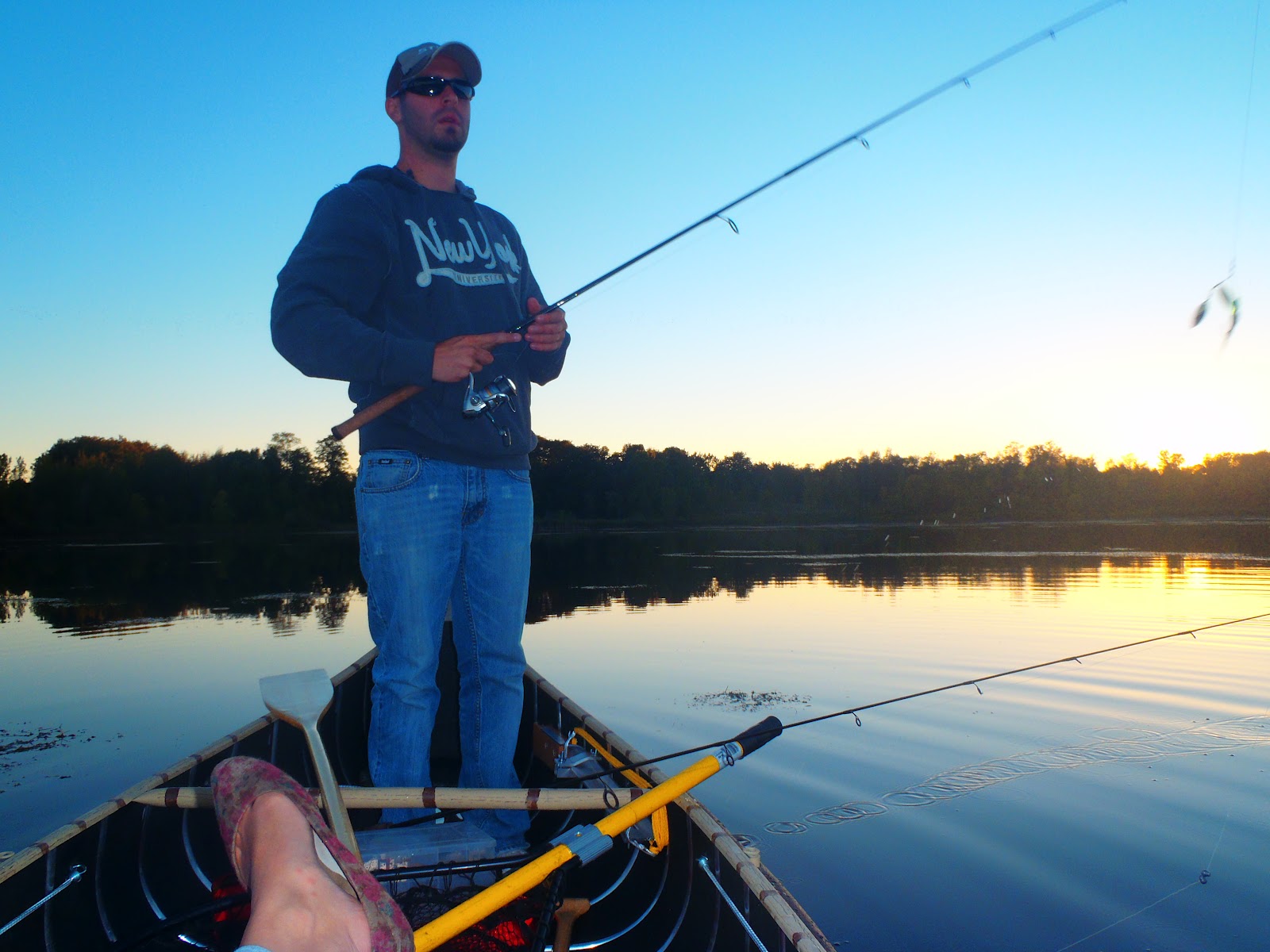 Just an Aging Steelheader Fall Pike and Bass best time to fish