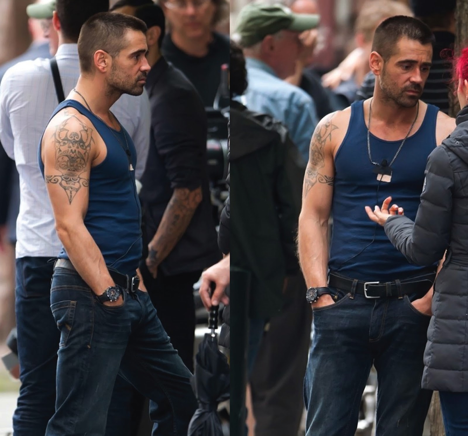Celebrity big brother 2014: Colin Farrell Guns In Movies