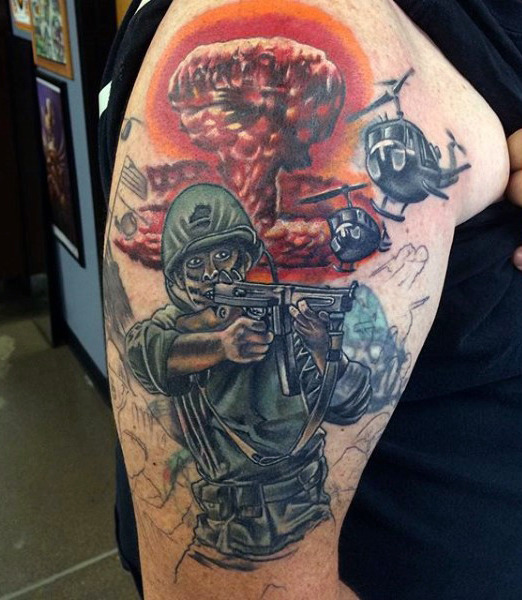 60+ Best Army Tattoos for Female (2019) Military, Soldiers
