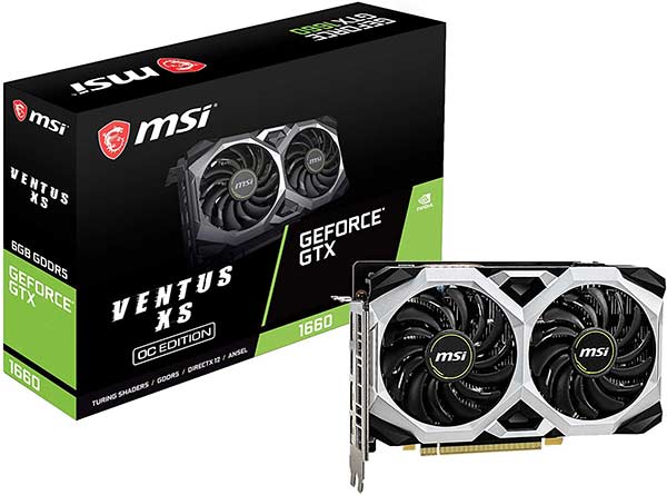 MSI GeForce GTX 1660 MSI GeForce GTX 1660