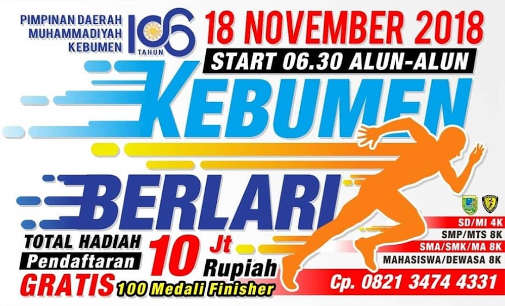 Kebumen Berlari • 2018 Kebumen Berlari • 2018