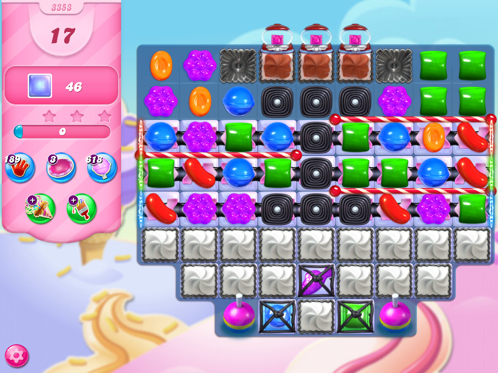 Candy Crush Saga level 3353 Candy Crush Saga level 3353