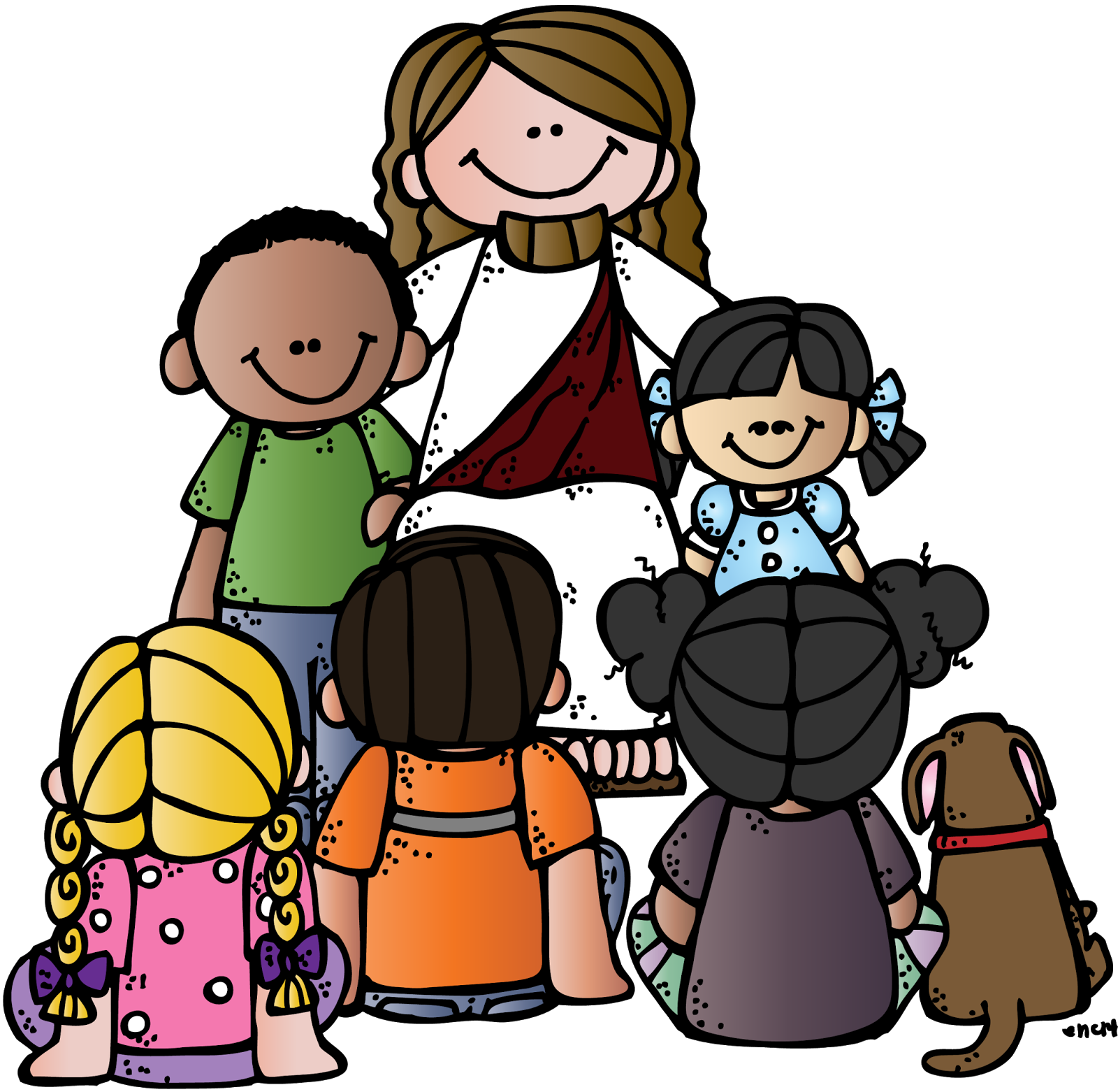 clipart jesus and child - photo #7