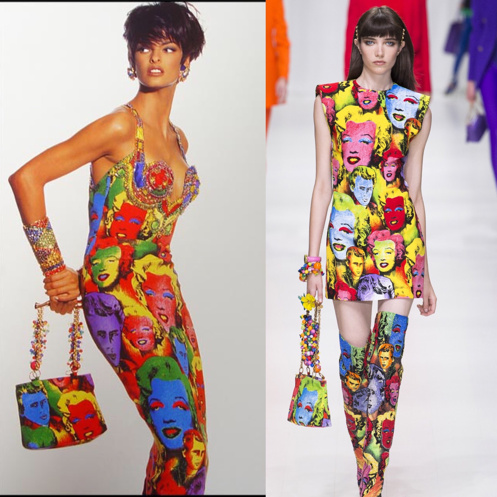 A Tribute To Gianni Versace's Most Iconic Designs Iconic Dresses, Pop ...