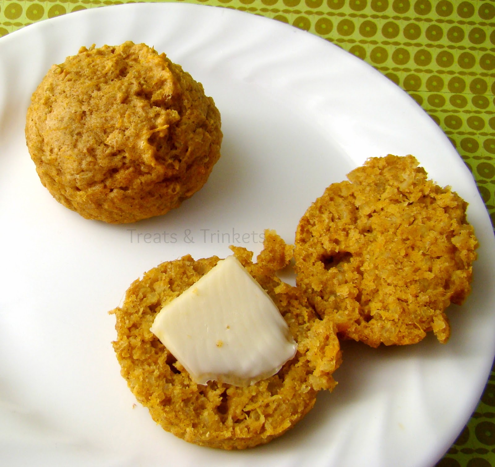Treats & Trinkets Sweet Potato Quinoa Muffins