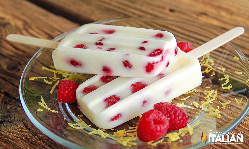 http://theslowroasteditalian.blogspot.com/2012/07/raspberry-lemonade-yogurt-ice-pops.html