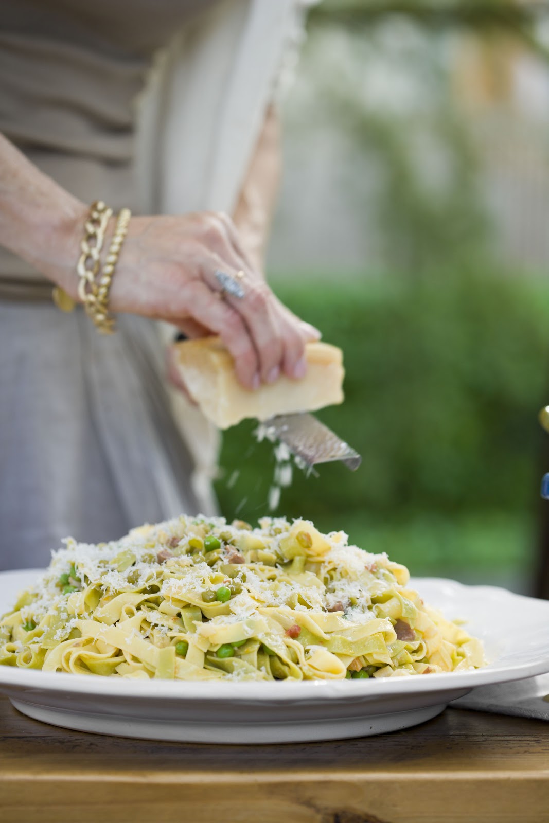 Rosanna's Table Talk Paglia e Fieno (Straw and Hay Pasta)