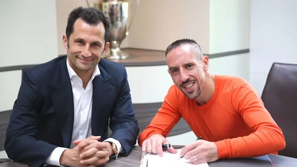 Oficial: El Bayern Múnich renueva hasta 2019 a Ribéry