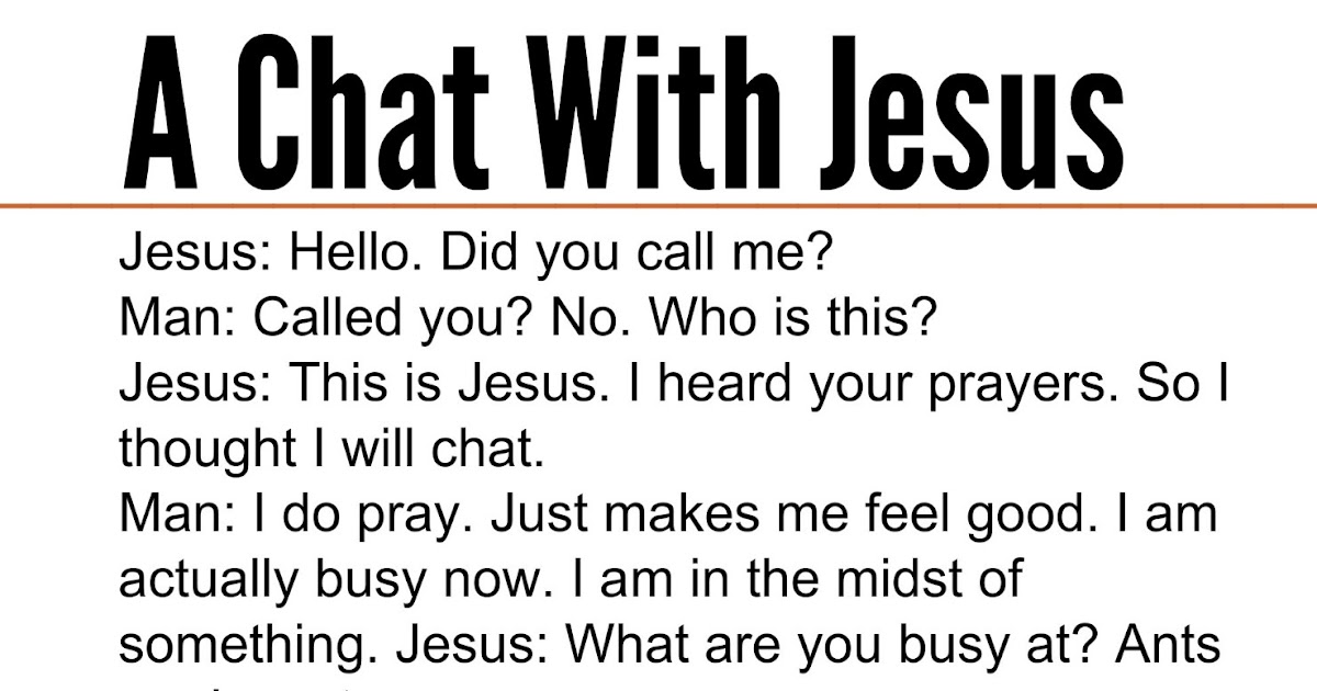 chat on jesus christ chat on jesus christ