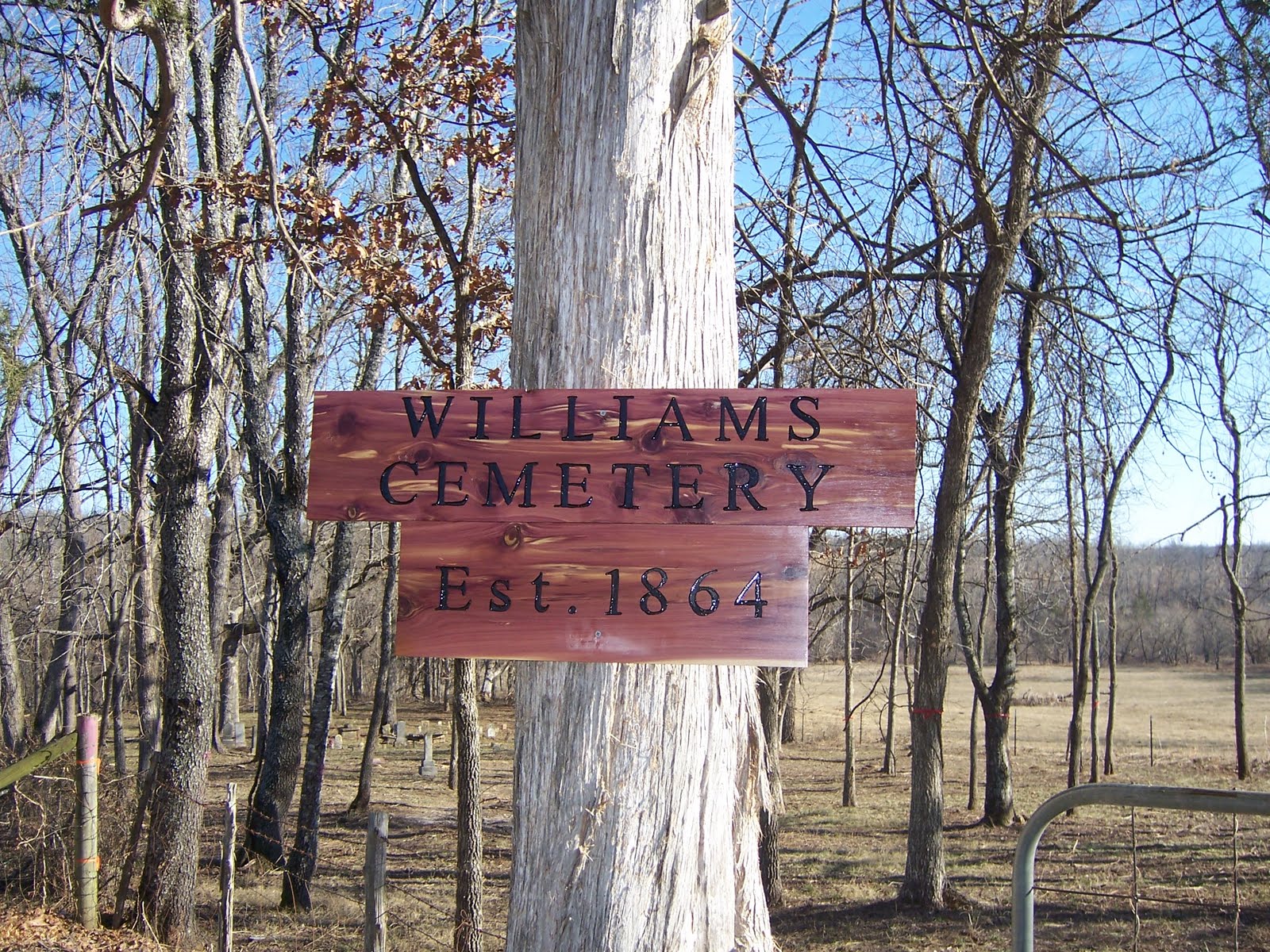 Cemeteries of Baxter County, AR The little known Williams Cemetery is