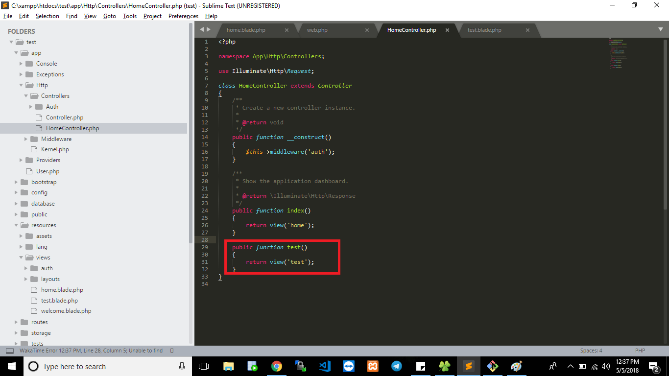 Show auth. Show auth