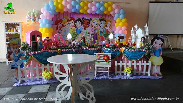Decoração de aniversário Princesas Baby Disney