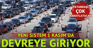 1 kasımdan itibaren sınır kapılarında plaka tanıma sistemi başlayacak