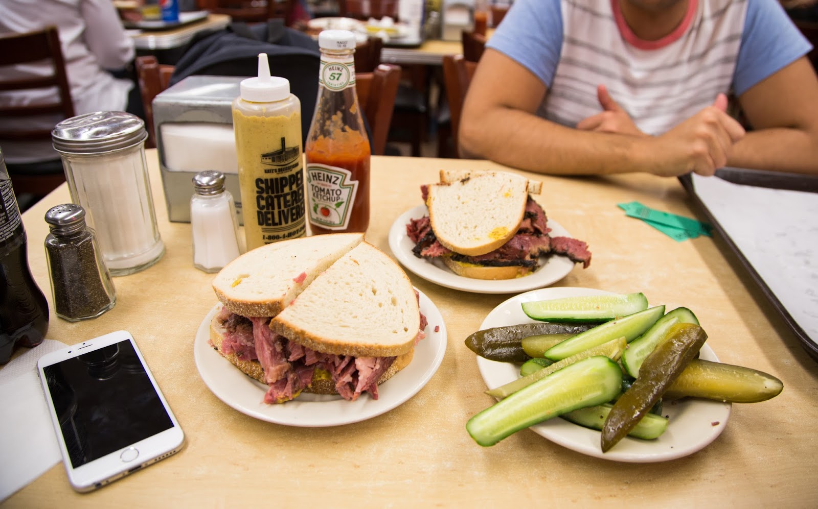 about viv 108 AMAZING SANDWICHES AT KATZ'S DELI