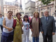 Guerreiros da Paz! Natalia Pereira, Rute Cardoso, Keiko Ota, Vera L. Marcondes e Dr. Gilberto Natal