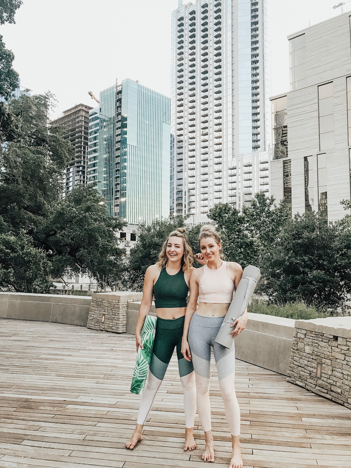 Outdoor Voices yoga outfits