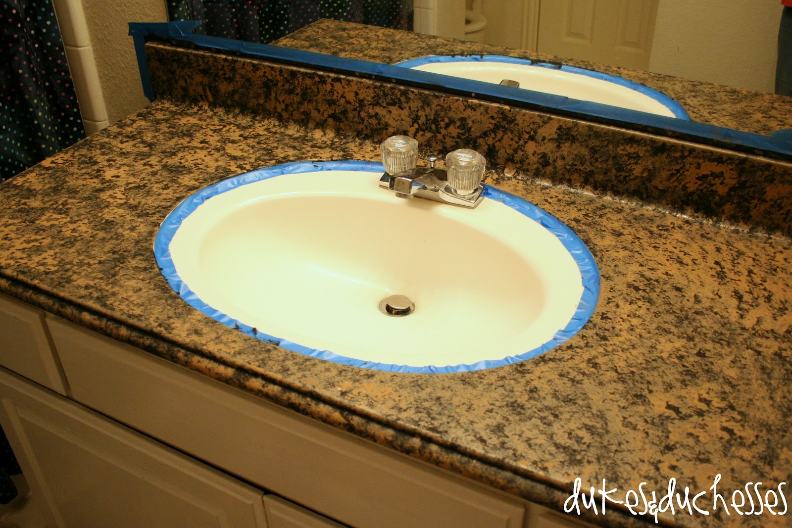 Painted Granite Countertops - Dukes and Duchesses