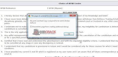 How to fill AFCAT 02/2013 Online Application Form