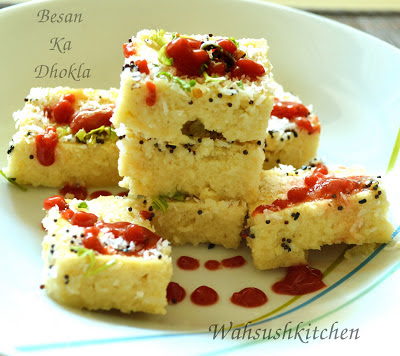 Besan ka Dhokla Recipe in microwave