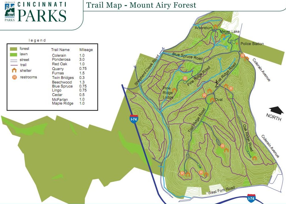 CityKin: West Half of Mt Airy Forest