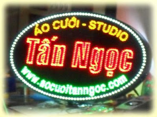 Bảng Hiệu Led Studio chụp hình, ảnh cưới