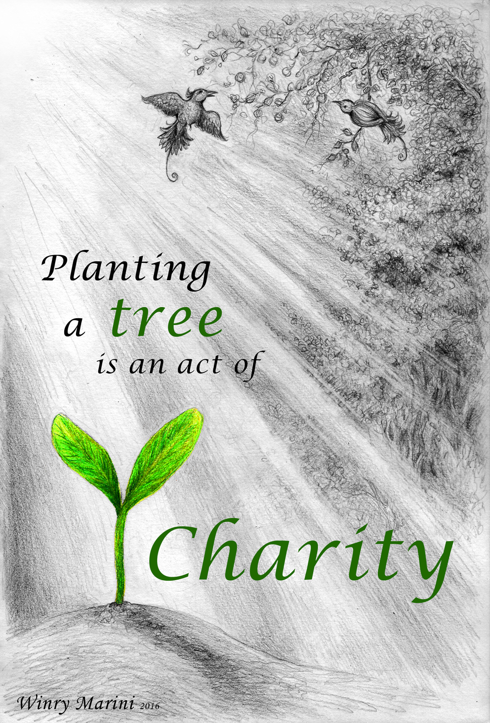 Art and Lore Tree of Charity