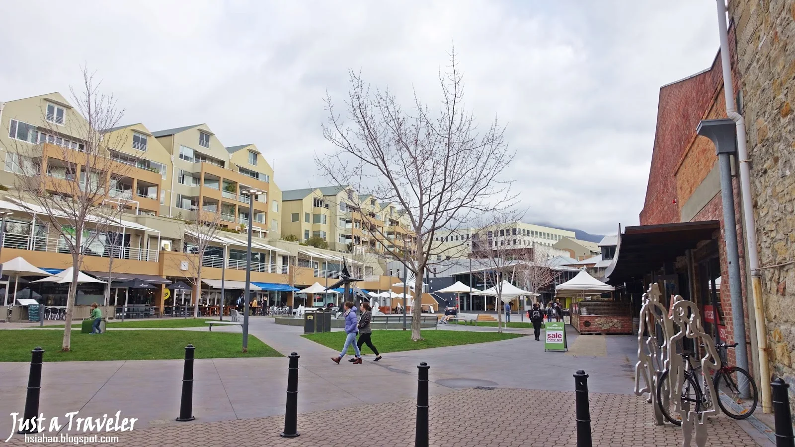 塔斯馬尼亞-荷伯特-景點-推薦-莎拉曼卡廣場-旅遊-自由行-澳洲-Tasmania-Hobart-Salamanca-Place-Tourist-Attraction-Australia